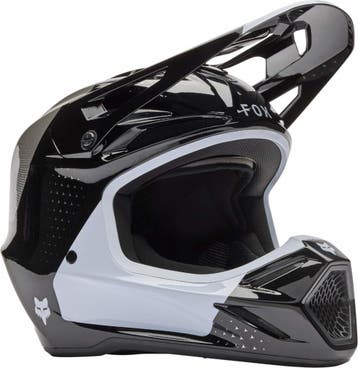 FOX V3 Tine Zwart Crosshelm, XXL, Nieuw met kaartje, Overige merken, Heren