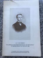 De Liberale kiezersvereniging ‘De Grondwet’ te Middelburg, Boeken, Verzenden, 20e eeuw of later, Gelezen, A.F. van Ommen