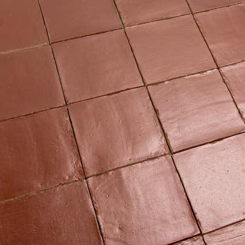 Metallic koper kleurige handvorm tegels 13x13cm, Verzenden, Nieuw