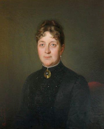 Eduard Swoboda (1814-1902) - Female portrait