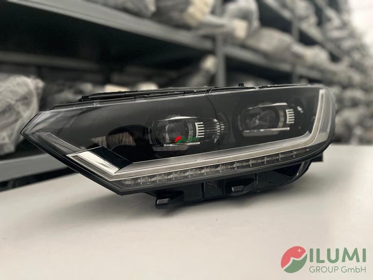 VW PASSAT B8 VOLL LED KOPLAMP LINKS KPL 3G1941081G, Auto-onderdelen, Verlichting, Gebruikt, Volkswagen, Verzenden