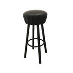 Barkruk Gezellig - Zwart Vintage/Café, Huis en Inrichting, Barkrukken, Ophalen, Nieuw