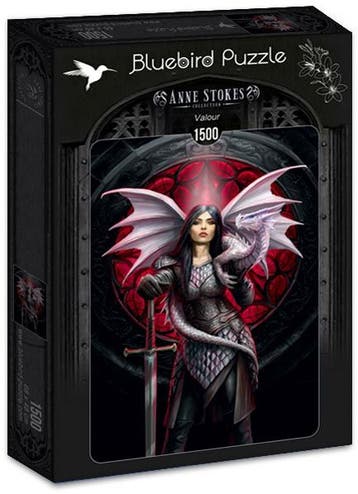 Anne Stokes - Valour Puzzel (1500 stukjes) | Bluebird Puzzle, Verzenden, Nieuw