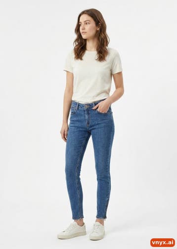 Lee Jeans Dames maat WW25 / L34 Blauw Vintage, Ophalen of Verzenden, Nieuw