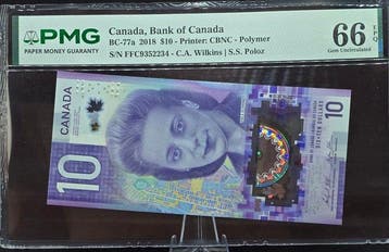 Canada. - 10 Dollars 2018 - BC-77a (Zonder minimumprijs)