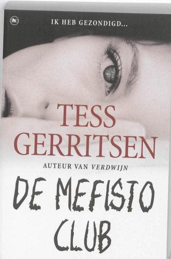 De Mefisto Club - Gerritsen, Boeken, Romans, Gelezen, Verzenden