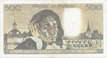 France Fay 71/25 500 Francs Pascal 02/07/1981 J 143 Ss Pi..., Verzenden