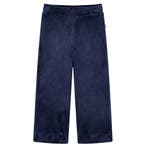 vidaXL Kinderbroek fluweel 104 donkerblauw, Verzenden, Nieuw
