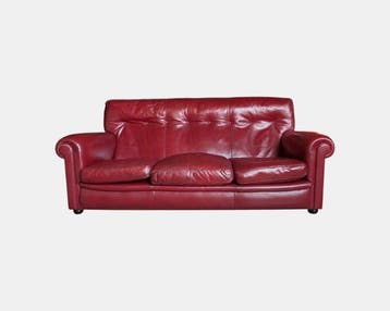 Sofa - Leder - vrouw