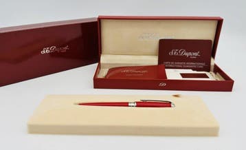 S.T. Dupont - Olympio – Red Chinese Lacquer Palladium –, Nieuw