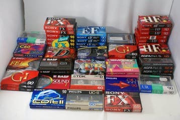 TDK Maxell Sony Basf - Audiocassette - 2000, Nieuw