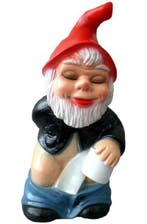 Toiletterende tuinkabouter, Tuin en Terras, Verzenden, Nieuw