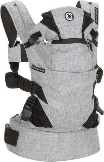 2dekans | Contours Baby 5-in-1 Babydrager Reis  - grafiet, Ophalen of Verzenden, Zo goed als nieuw
