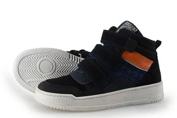 Develab Hoge sneakers Jongens in maat 34 Blauw, Jongen of Meisje, Schoenen, Zo goed als nieuw, Verzenden