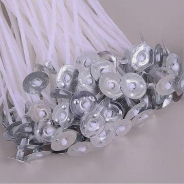 50x Kaarsen Lonten 6-20cm - Rookvrij Katoen voor DIY Kaarsen, Verzenden, Nieuw