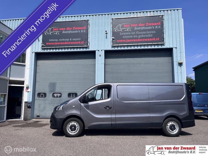Renault Trafic bestel 1.6 DCI T29 LANG Euro 6 Arco 3 Zitplaa, Auto's, Bestelauto's, Onderhoudsboekje, Lease, Handgeschakeld, Zilver of Grijs