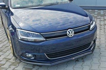 Voorspoiler VW Jetta MK6 Glans Zwart, Ophalen of Verzenden, Nieuw