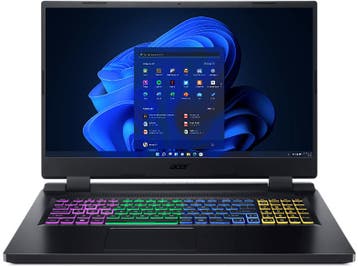Acer - Nitro 5 An517-55-921r - 17.3 inch - Zwart, Met videokaart, 2 tot 3 Ghz, Qwerty, Verzenden