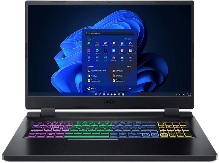 Acer - Nitro 5 An517-55-921r - 17.3 inch - Zwart, Computers en Software, Windows Laptops, 2 tot 3 Ghz, SSD, 17 inch of meer, Gaming