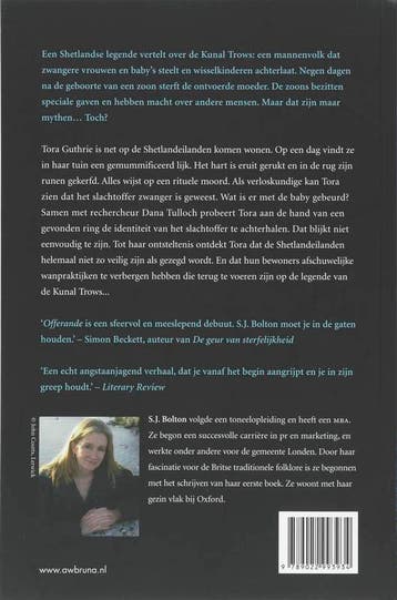 Offerande 9789022993934 S.J. Bolton, Verzenden, Gelezen, S.J. Bolton