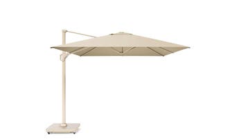 Challenger T1 premium parasol 400x300 cm sandstone champagne, Tuin en Terras, Ophalen of Verzenden, Nieuw