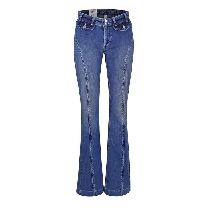 MAC • blauwe Dream Boot auth. jeans • 34, Kleding | Dames, Spijkerbroeken en Jeans, Blauw, Nieuw, Verzenden