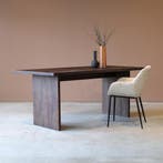 *WOONWINKEL* Walnoot Eettafel Minimalistisch 180x90 Cm, Verzenden, Nieuw