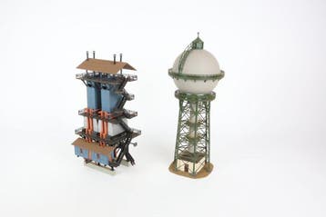Kibri, Vollmer H0 - Modeltreinlandschap (2) - Watertoren en, Nieuw