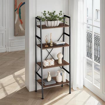 Wandkast Newcastle 57,5 x 35,5 x 139cm, Huis en Inrichting, Verzenden, Nieuw