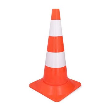 Pylon | 50 cm (Rood/Wit), Verzenden, Nieuw
