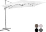 2dekans | VONROC Premium Zweefparasol Pisogne - 300x300cm –, Ophalen of Verzenden, Zo goed als nieuw