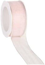 Lint Organza met draad Oudroze 38 mm rol 20 m, Hobby en Vrije tijd, Knutselen, Ophalen of Verzenden, Nieuw