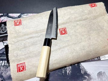 Satake SWORD SMITH - Keukenmes - Santoku - Staal - Japan -, Antiek en Kunst