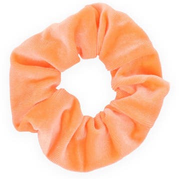 Haarspullen Scrunchie Velvet Neon Oranje, Ophalen of Verzenden, Nieuw, Overige typen