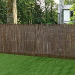 Rieten hek tuinhek tuinscherm op rol 500x100 cm, Verzenden, Nieuw