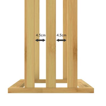 Handdoekenrek Bamboe 40x24x82cm (Badkamer, Interieur), Verzenden, Nieuw
