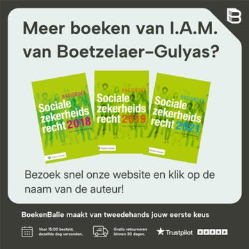Basisboek Socialezekerheidsrecht 2020 9789013154252, Verzenden, Gelezen, I.A.M. van Boetzelaer-Gulyas
