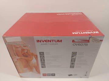 Inventum Vrijstaande Oven 60L - OV607B, Verzenden, Nieuw