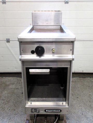 Bakplaat Kuppersbusch 40cm, gas, Gebruikt