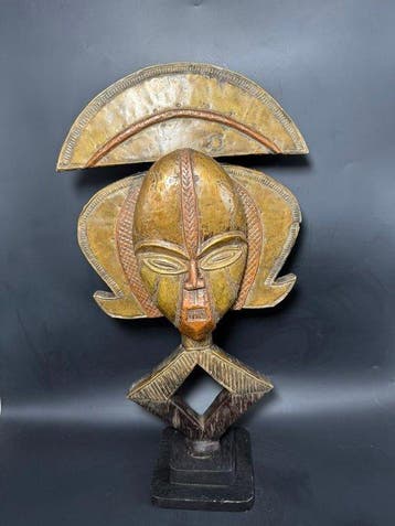 Prachtige reliekschrijn Bakota - Bakota - Gabon (Zonder