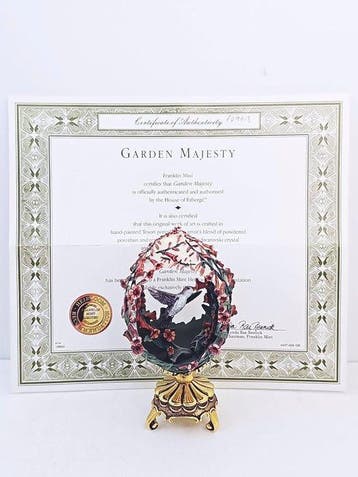 Fabergé ei - Fabergé/Franklin Mint Garden Majesty