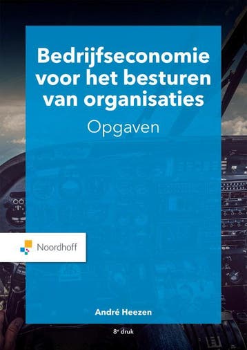 Bedrijfseconomie voor het besturen van, 9789001277802, Boeken, Verzenden, Zo goed als nieuw, HBO