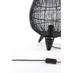 2dekans | Light & Living - Tafellamp YUMI - Ø28cm - Zwart, Ophalen of Verzenden, Zo goed als nieuw