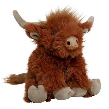 Nature Planet Schotse hooglander koe knuffel - pluche - 17, Verzenden, Nieuw