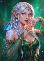 Kleury.art - Emerald Arcanist” by Kleury.art (1/5)