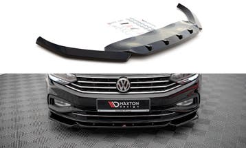 Voorspoiler V.1 VW Passat B8 FL Maxton Glans Zwart, Ophalen of Verzenden, Nieuw
