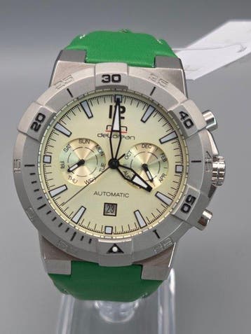 DeLorean Watch Uhr Full Calendar - Back to the Future - 50, Nieuw