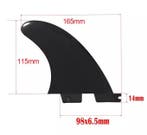 Surfboard vinnen set 3 stuks honeycomb tri fin, Verzenden, Nieuw