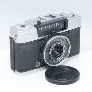 Olympus PEN EE-3 (D.Zuiko 28mm f/3.5) Analoge camera, Nieuw