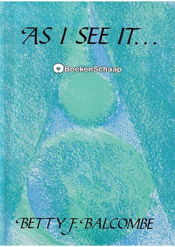 As I See it Betty F. Balcombe, Verzenden, Gelezen
